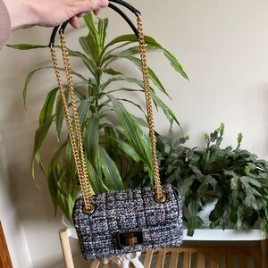 Kate Spade New York Tweed Sequins Mini Bag